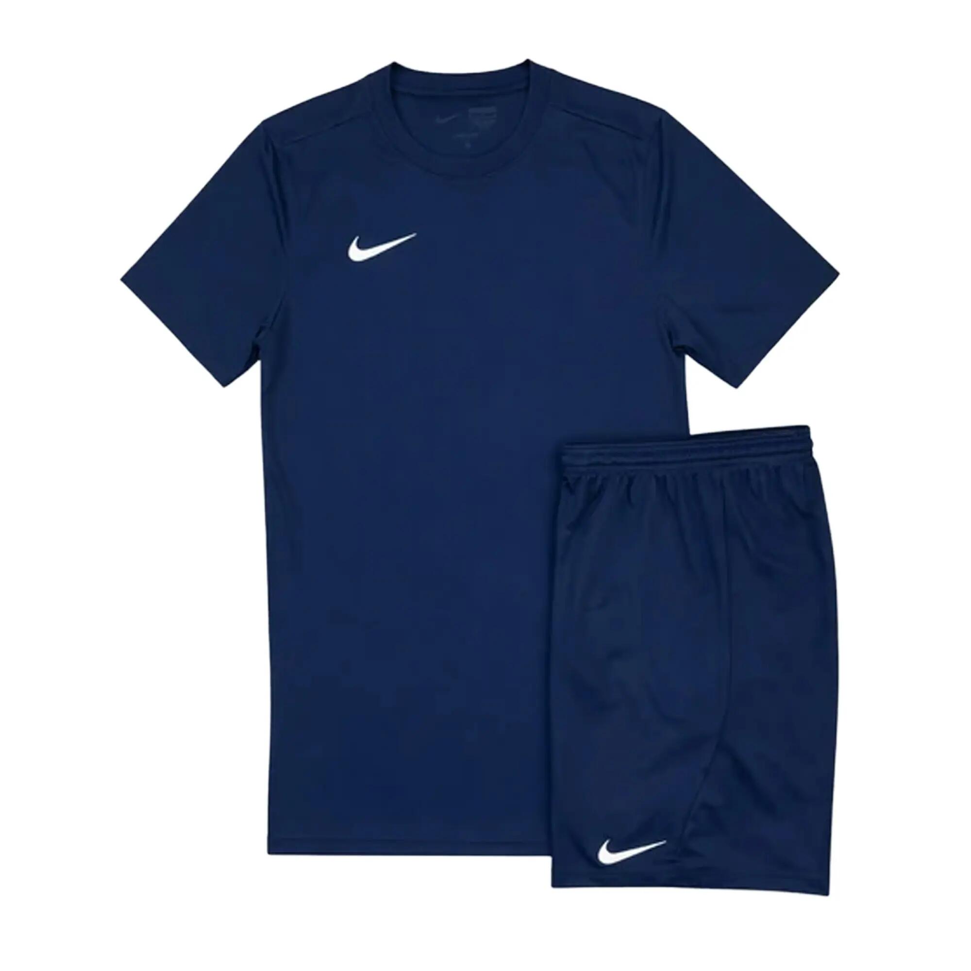 Kit de futebol Dry Park 20 para crianças e jovens (Azul Marinho) 3/4