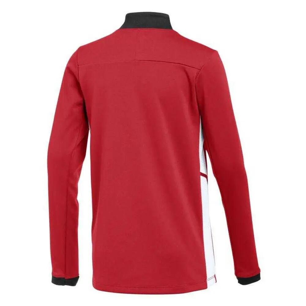 Childrens/Kids DriFit Academy 25 Drill Top (Red) 2/2