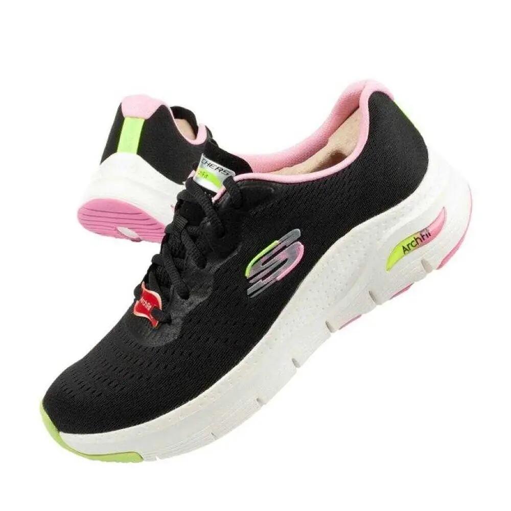 Scarpe Sportive Ad ArcoDonna Skechers Nero 7/7