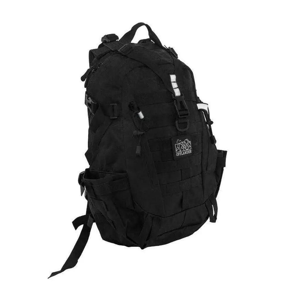 Sac À Dos Trekking Motif/style Système MOLLE SURVIVAL (Noir) 4/4