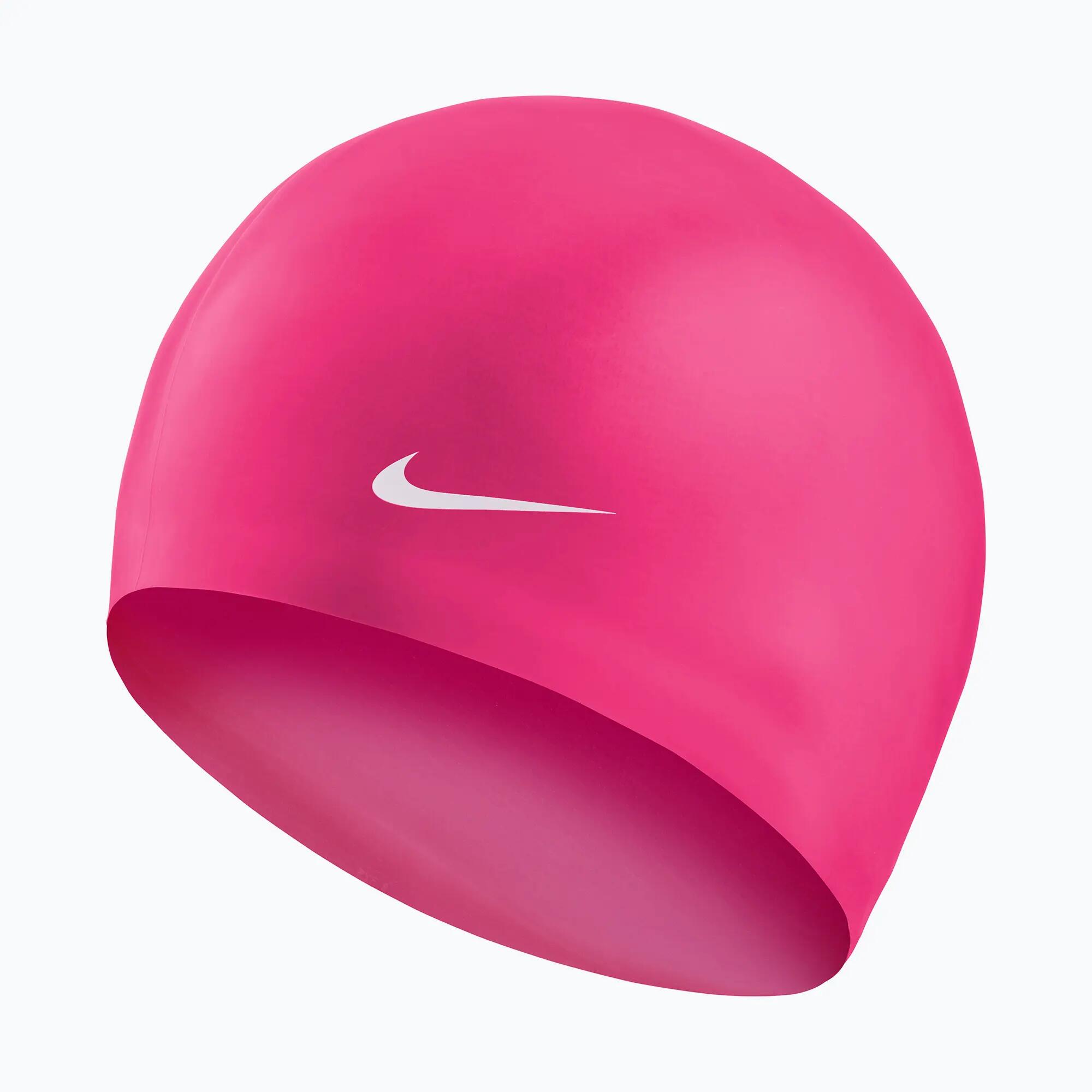 Unisex Volwassen Siliconen Zwemkapje (Roze) 3/4