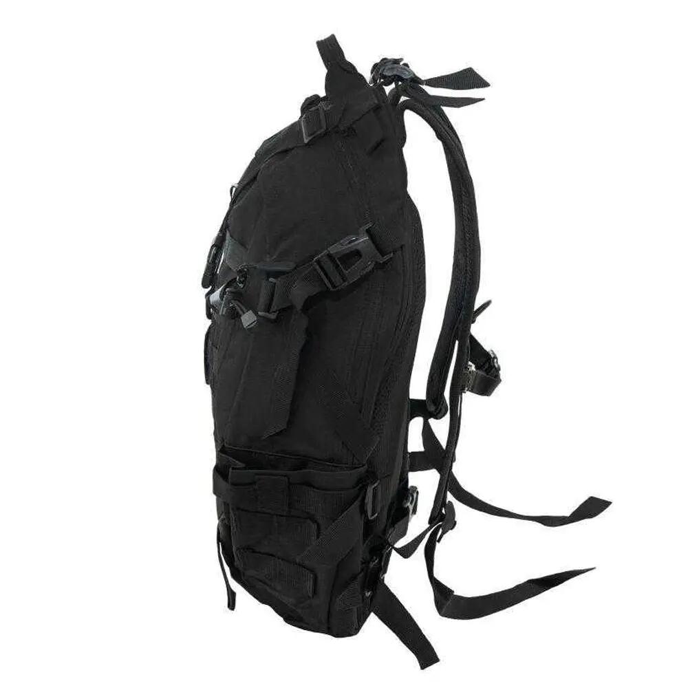 Sac À Dos Trekking Motif/style Système MOLLE SURVIVAL (Noir) 3/4