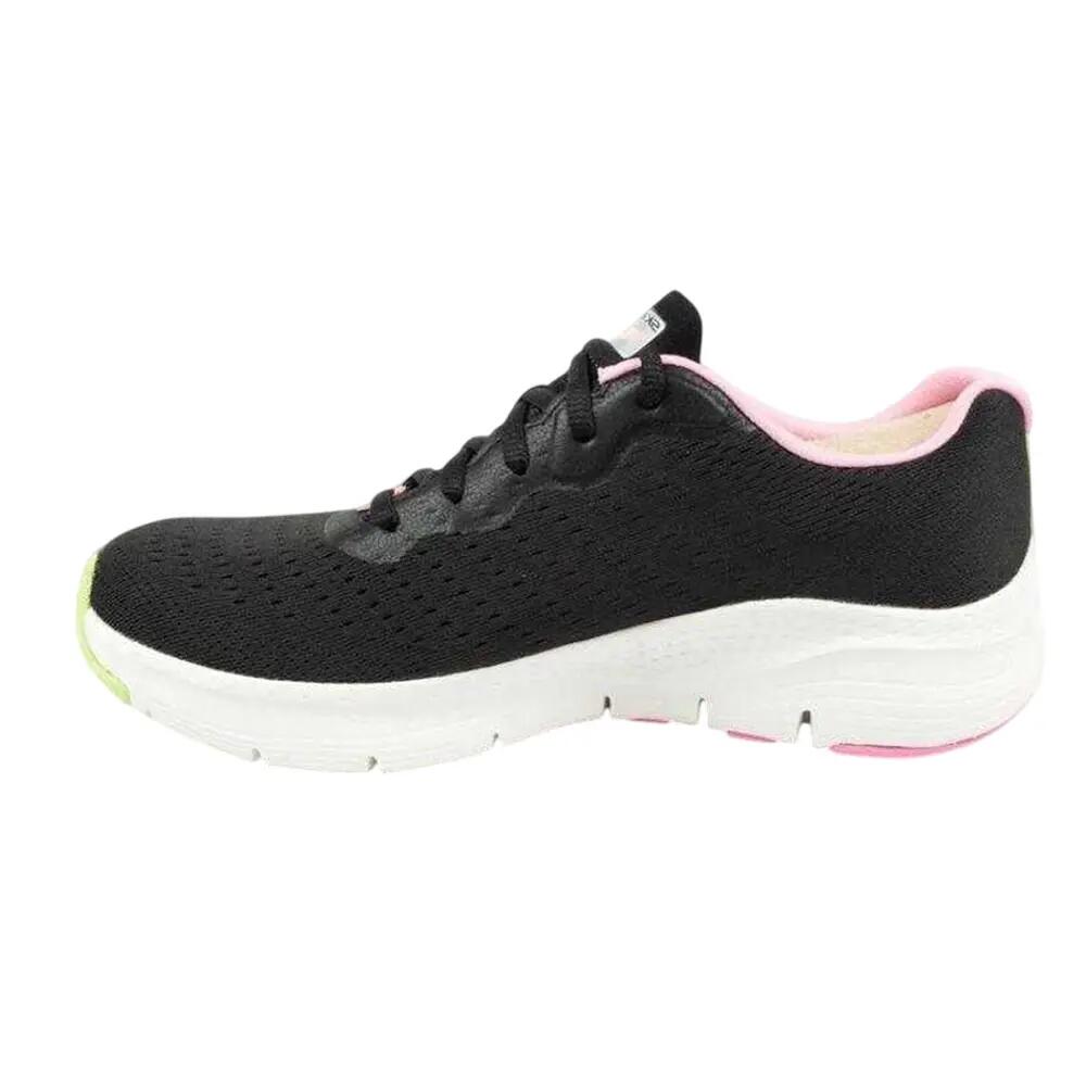 Scarpe Sportive Ad ArcoDonna Skechers Nero 3/7