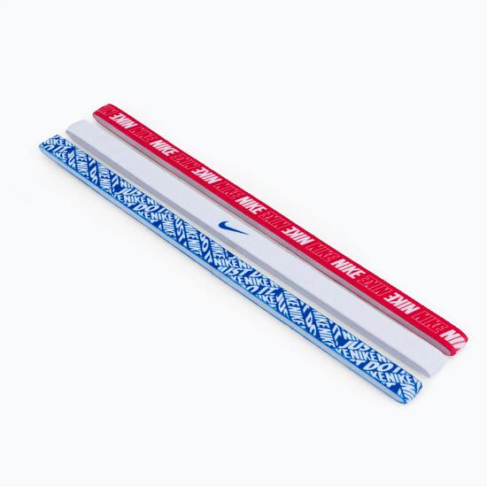 Fasce per capelli stampate Nike 3 pz.