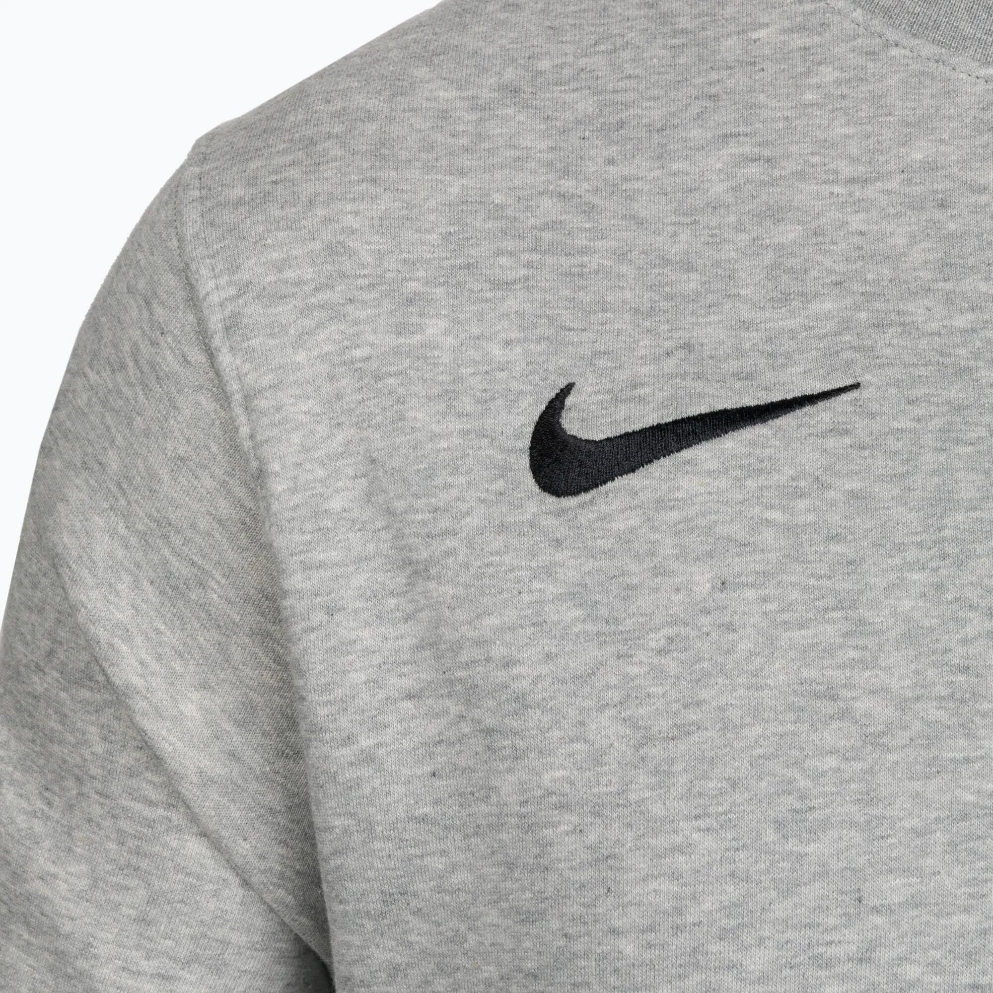 Felpa Pile Girocollo Uomo Nike Park 20 Grigio Argento 3/4