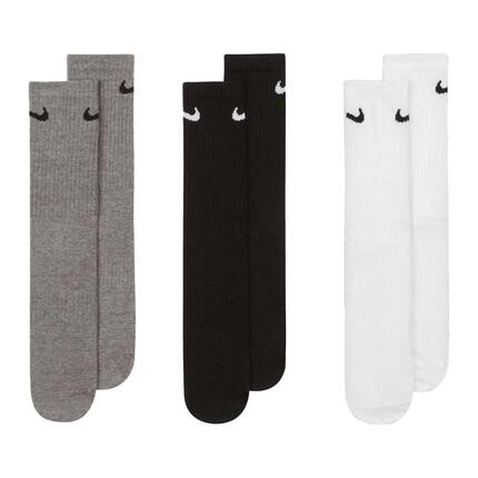 Socken für Damen Unisex, Leicht, Alltag (3erPack) Herren Weiß/Grau/Schwarz