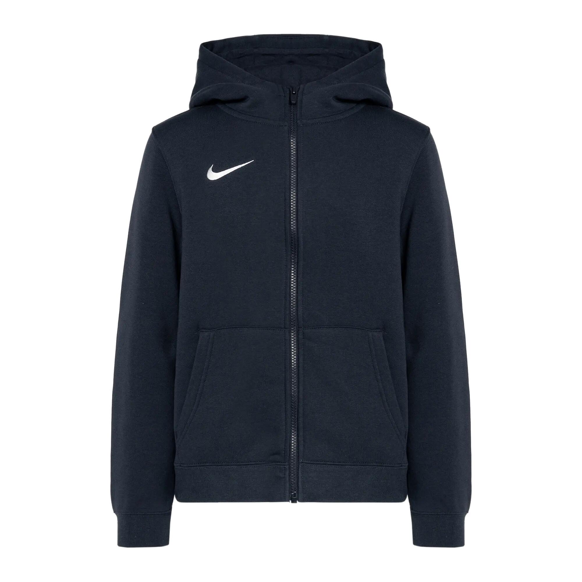 Felpa Con Cappuccio E Zip Intera Bambini Nike Park 20 Blu Navy 4/4