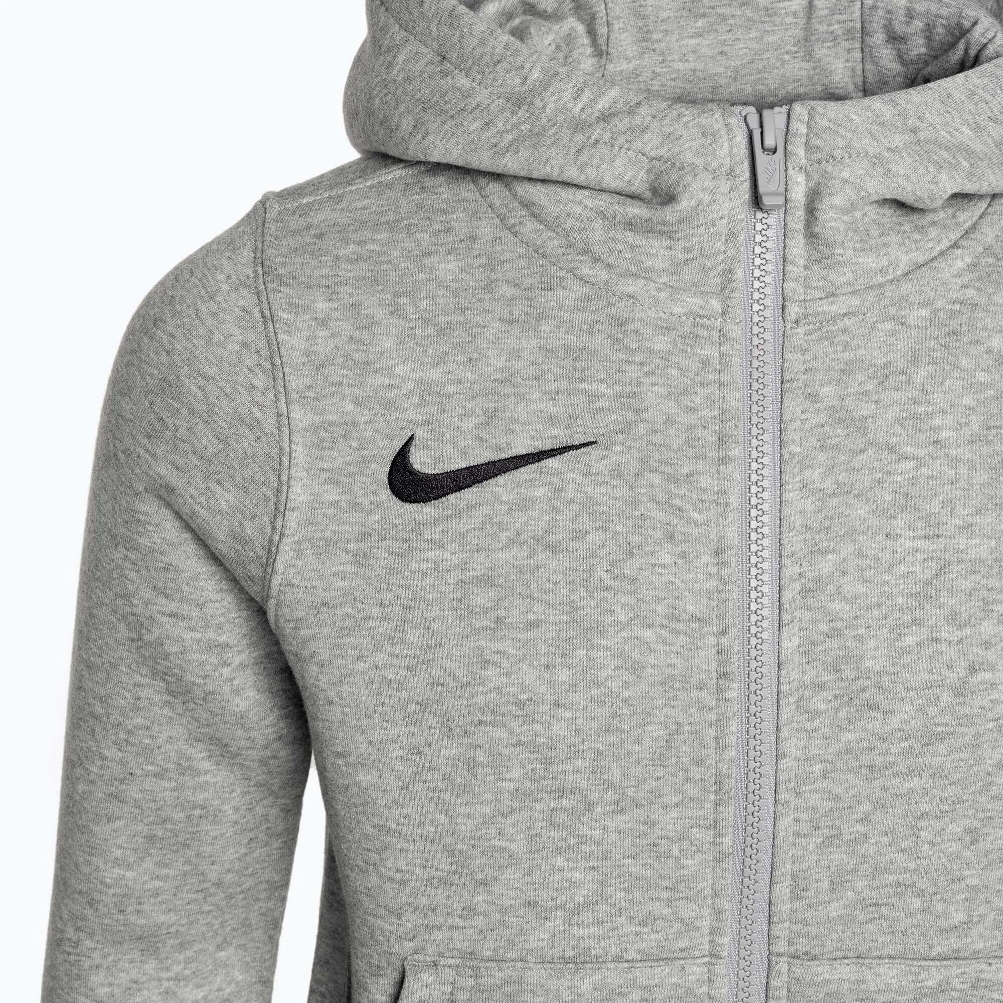 Childrens/Kids Park 20 Fleece Full Zip Hoodie (Lichtgrijs) 3/4