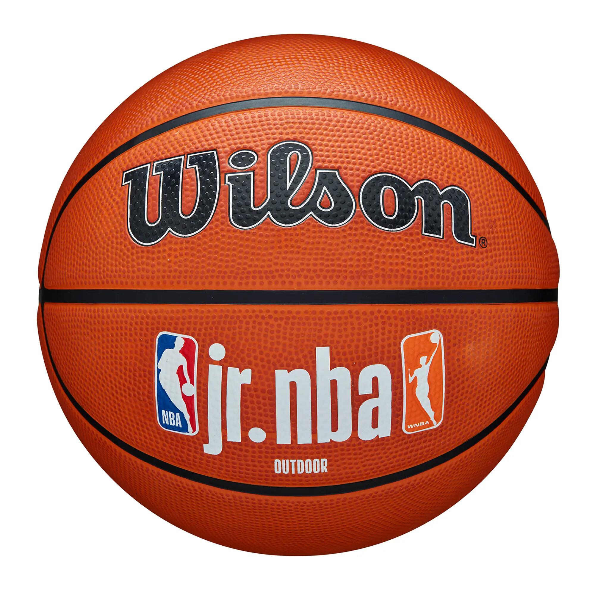 Piłka do koszykówki Kosza Outdoor Wilson NBA Jr Logo r. 7 - WZ3011801XB 7/7