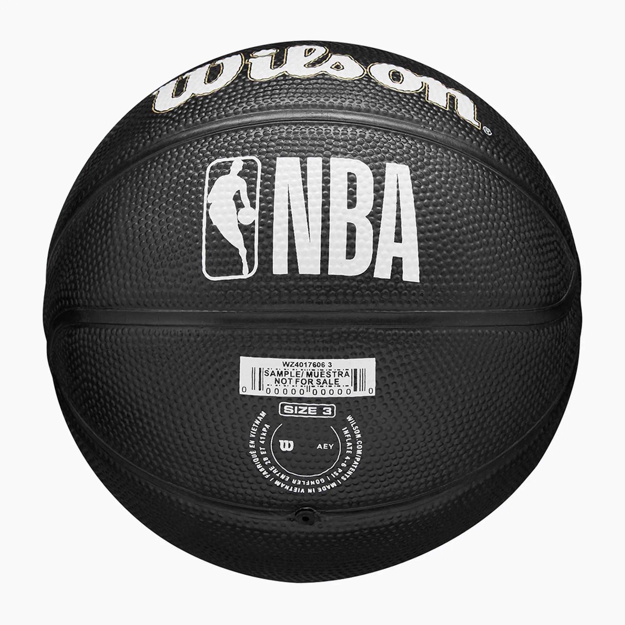 Mini bola de basquetebol Milwaukee Bucks para crianças/jovens Team Tribute 7/7