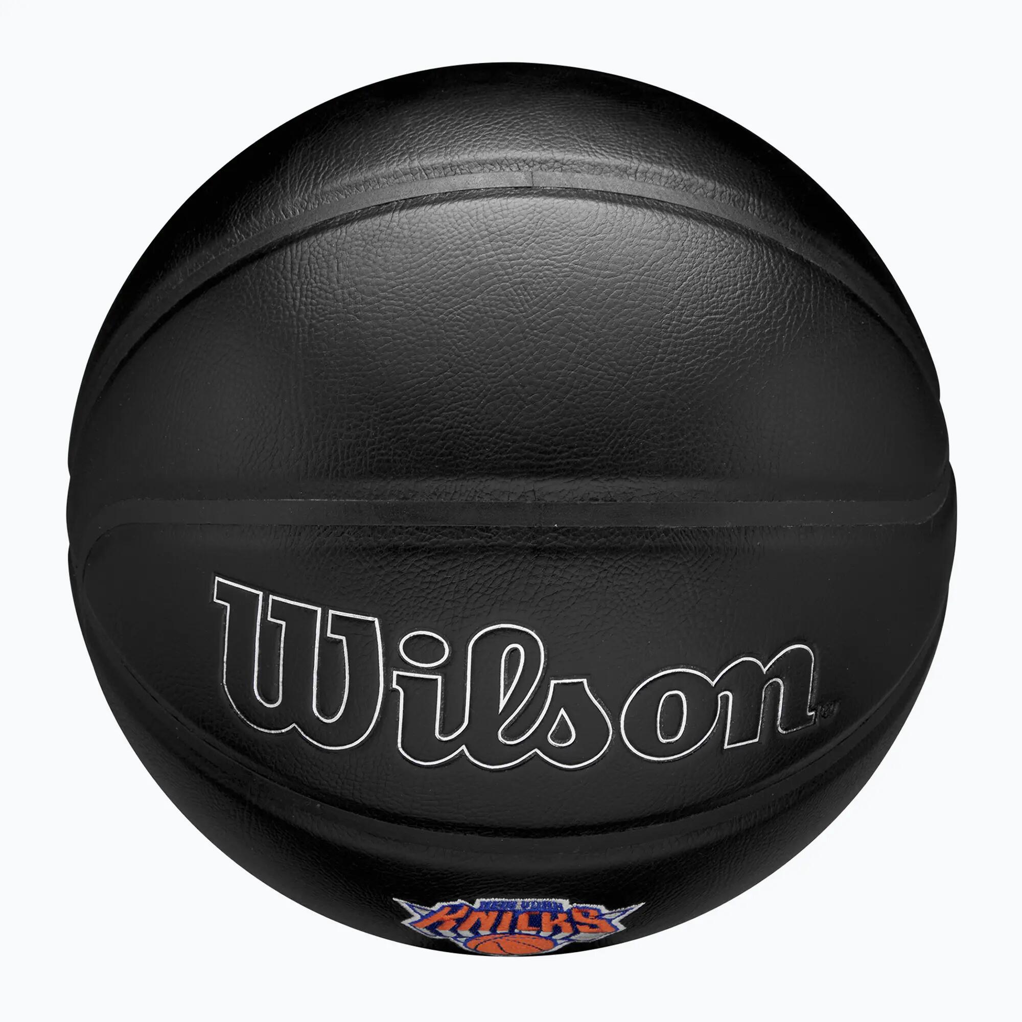 Pallacanestro Maglia New York Wilson NBA Team Premiere Nero 7 5/7
