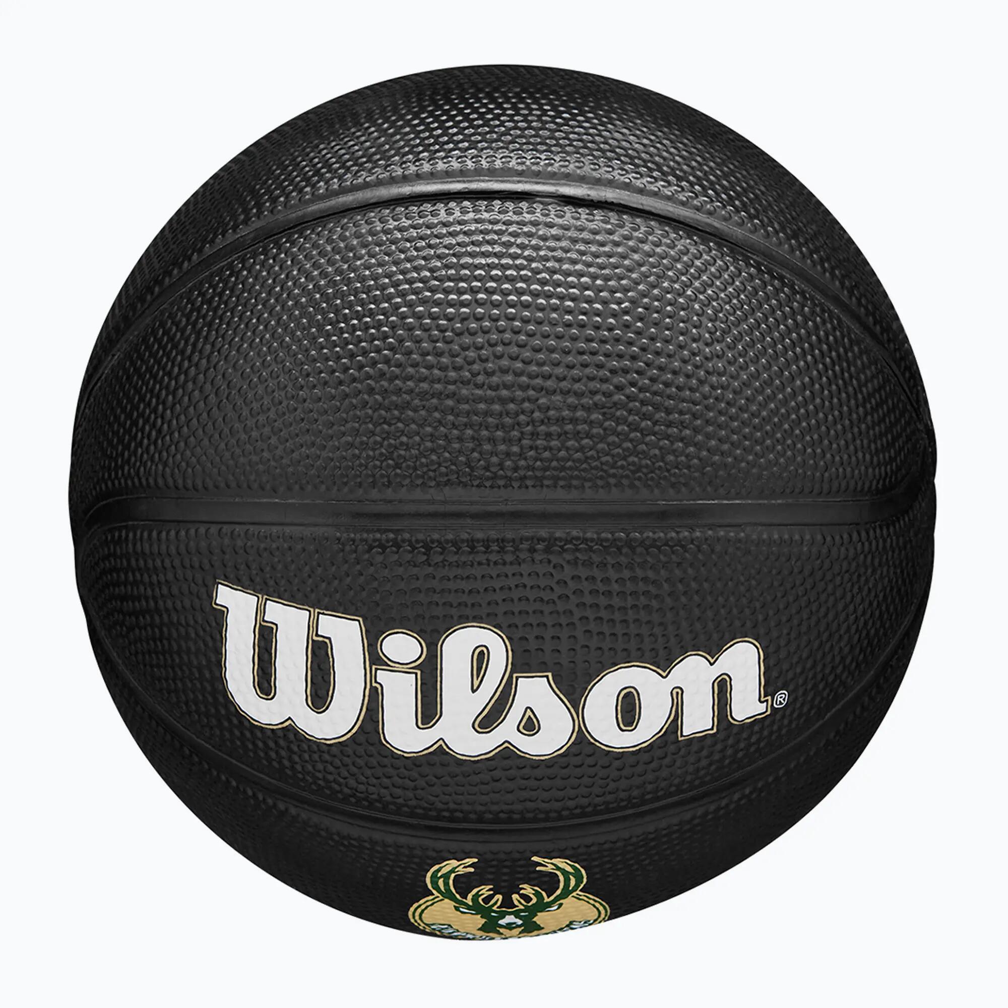 Mini bola de basquetebol Milwaukee Bucks para crianças/jovens Team Tribute 5/7