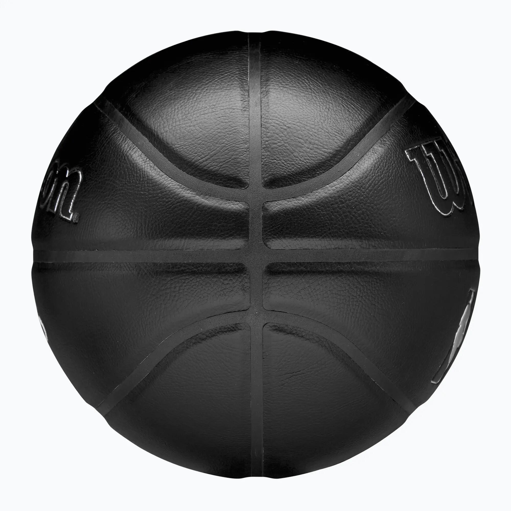Piłka do koszykówki Wilson NBA Team Premiere Miami Heat black rozmiar 7 4/7