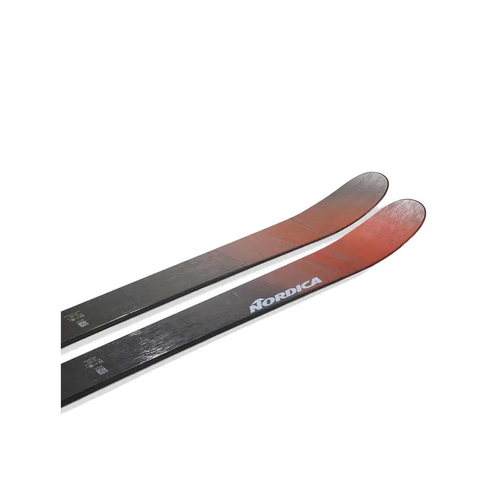 Esquí sin fijación UNLEASHED 114 Nordica rojo freeride 9/10