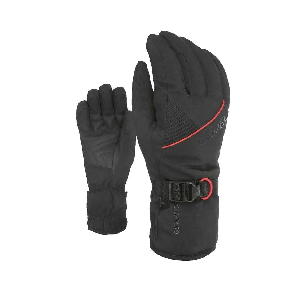 Skihandschuhe Level Trouper Gore-Tex Schwarz 3/3