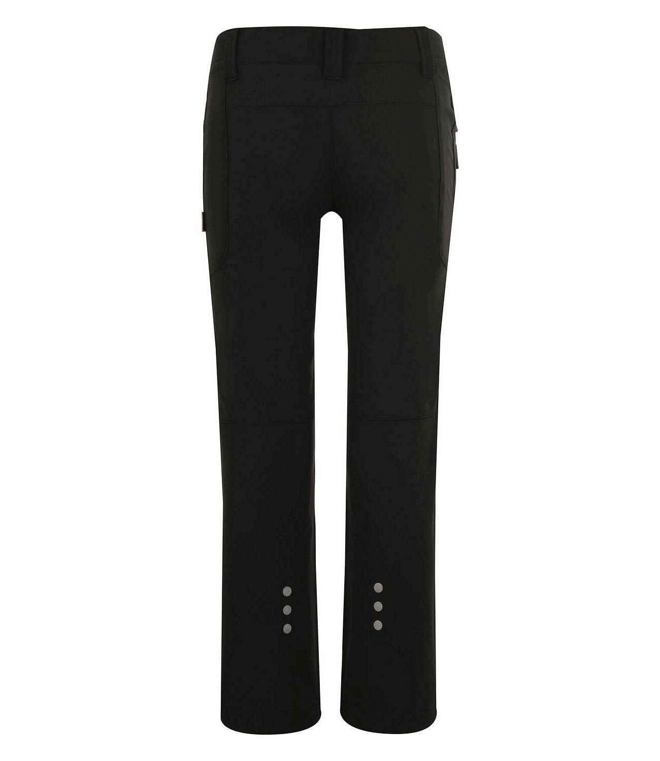 Pantalon Softshell pour enfants Lysefjord Imperméable Noir / Bleu moyen 2/3