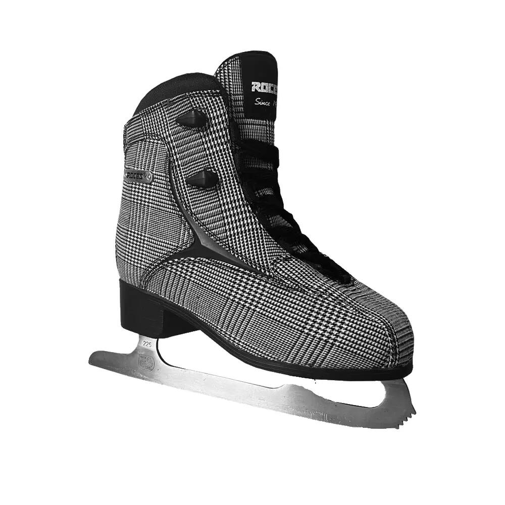 Patine artistice Roces Brits alb-negru 9/10