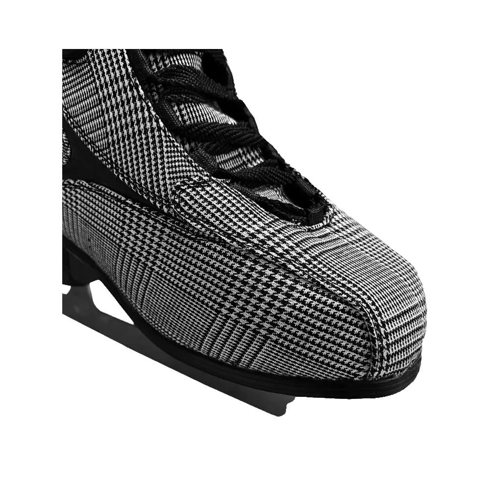 Patine artistice Roces Brits alb-negru 8/10