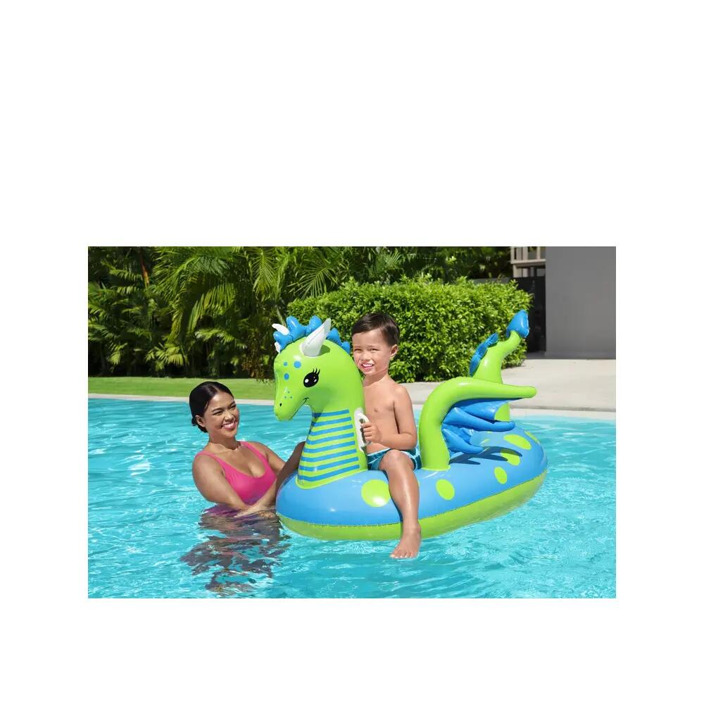 Bouée gonflable bébé dragon chevauchable Bestway 10/10
