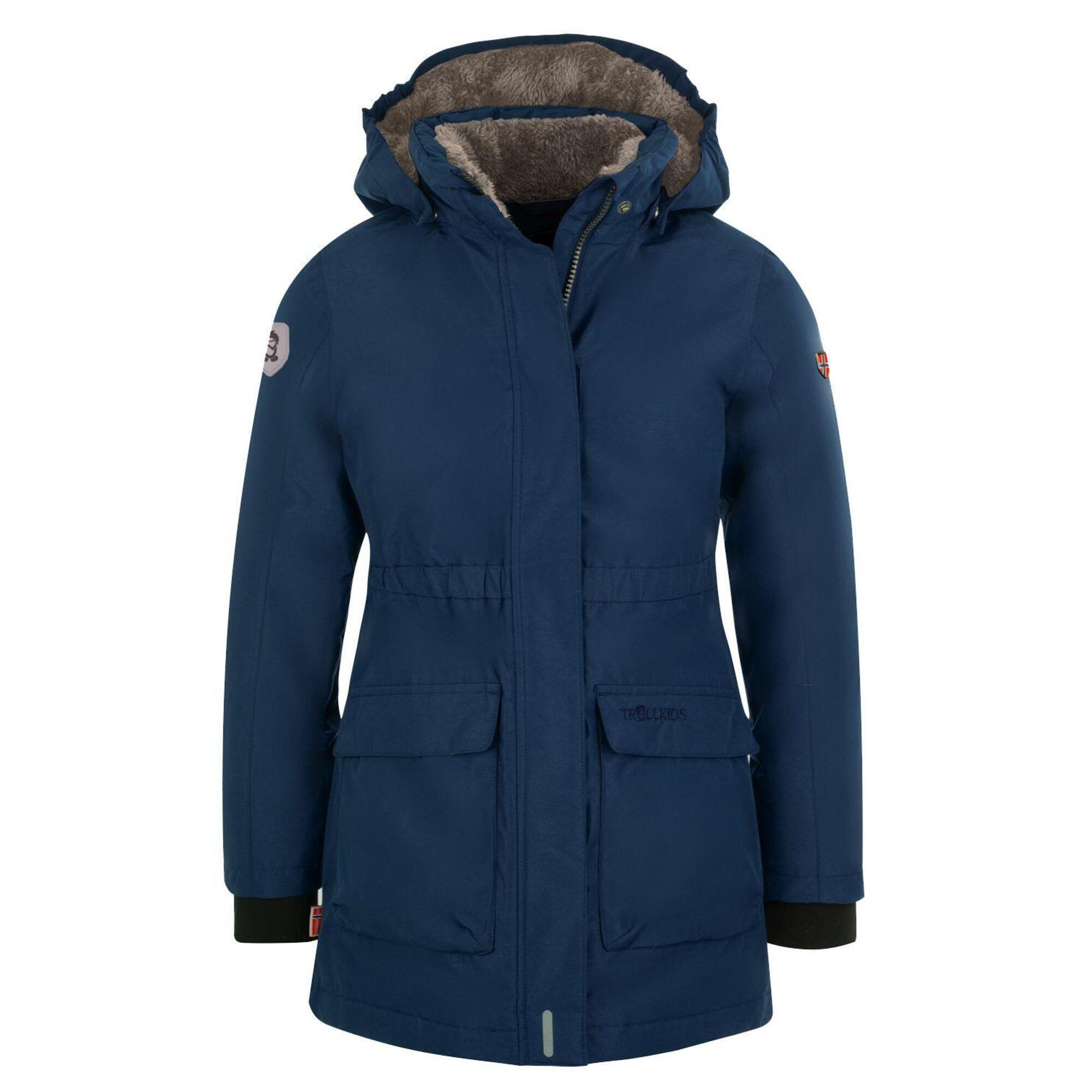 Girls' Alesund coat Navy blue