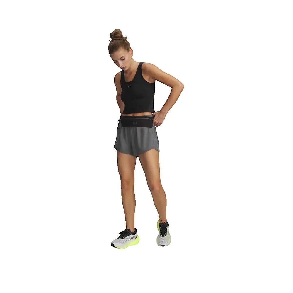 Shorts Under Armour Fly By 3 Gris 3/3
