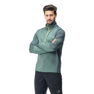 Niorsweatshirt voor heren (blauw/groen)