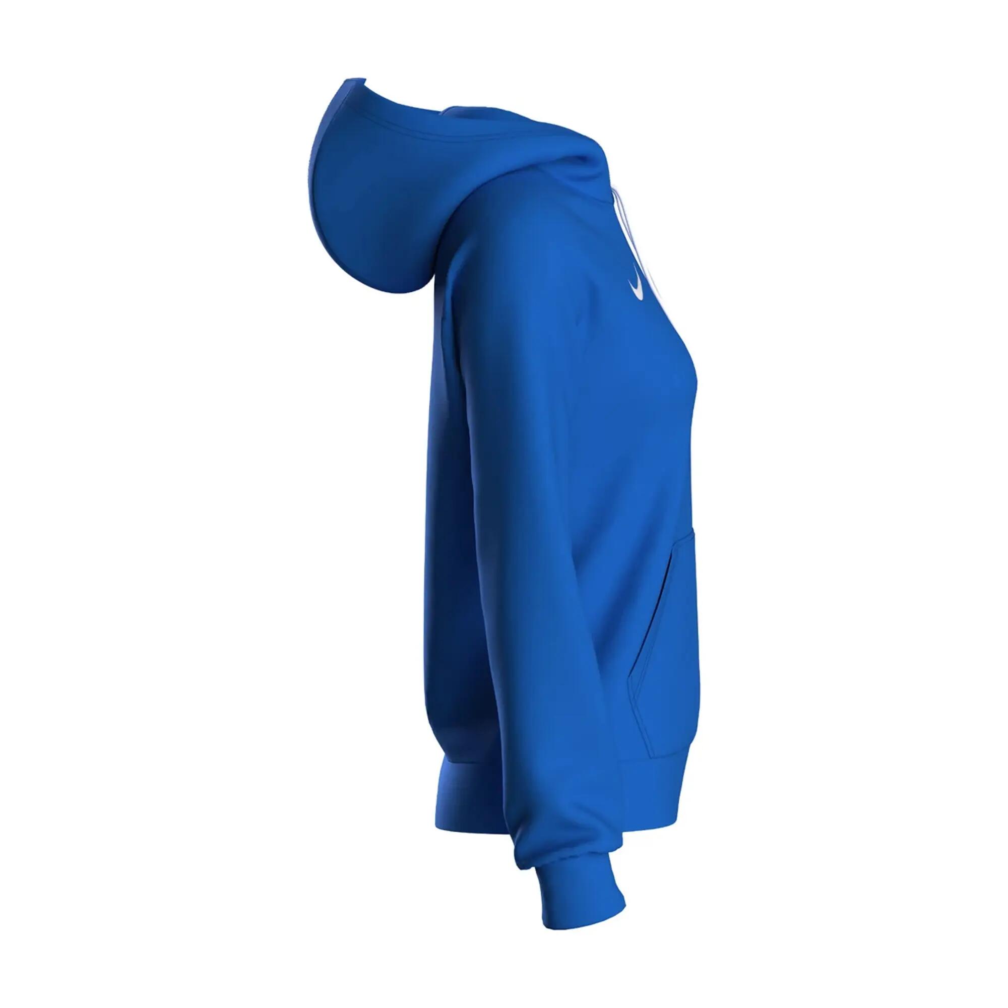 Felpa Con Cappuccio Raglan Donna Nike Park 20 Blu 3/4