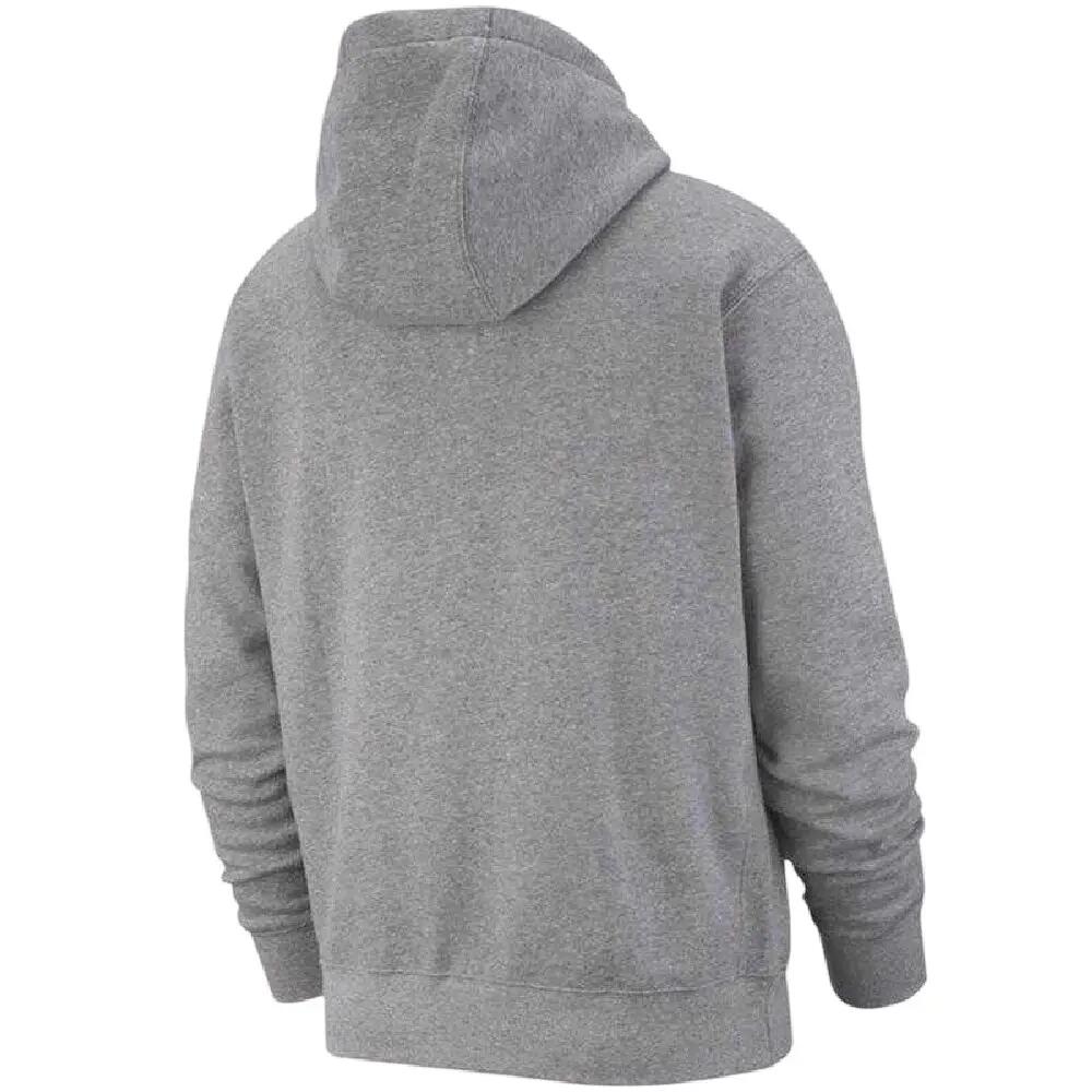 Heren NSW Clubhoodie met volledige ritssluiting (Grijs) 2/5