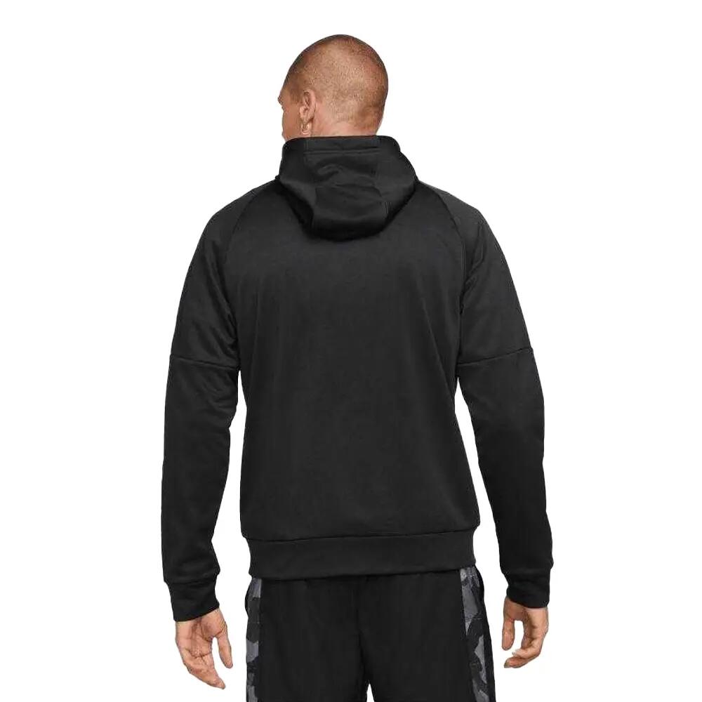 Heren ThermaFit Hoodie (Zwart) 3/5
