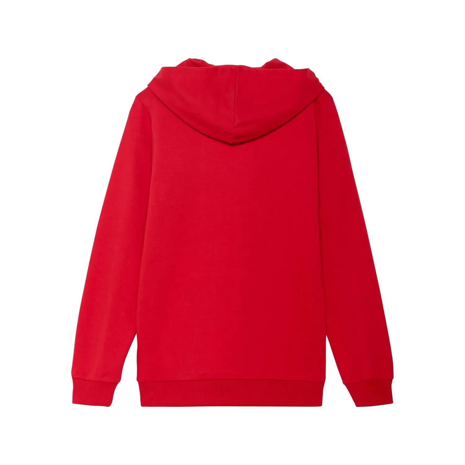 Casaco com capuz para crianças/jovens Team Goal Casuals (Vermelho) 2/4