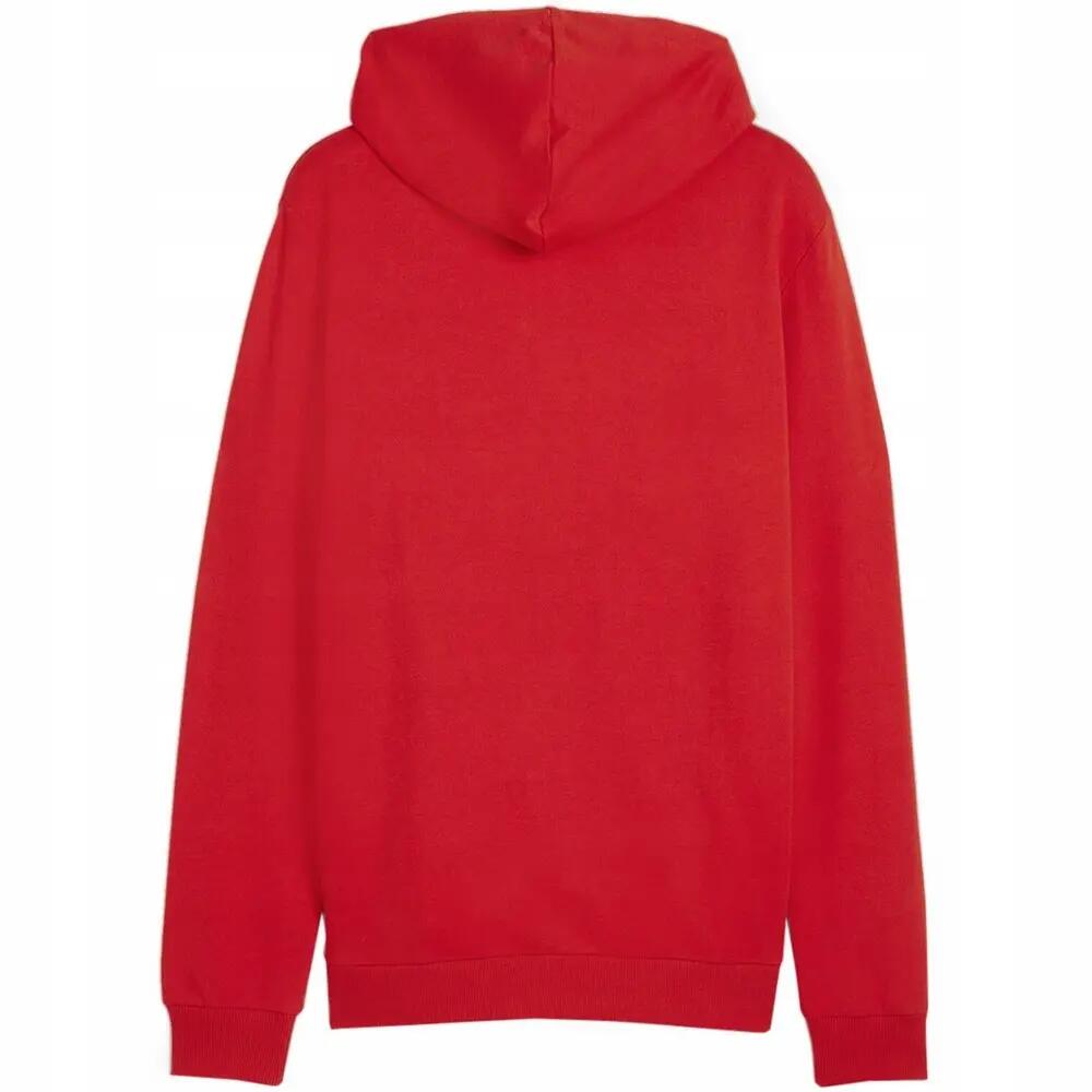 "Team Goal" Hoodie mit durchgehendem Reißverschluss für Herren Rot 3/5