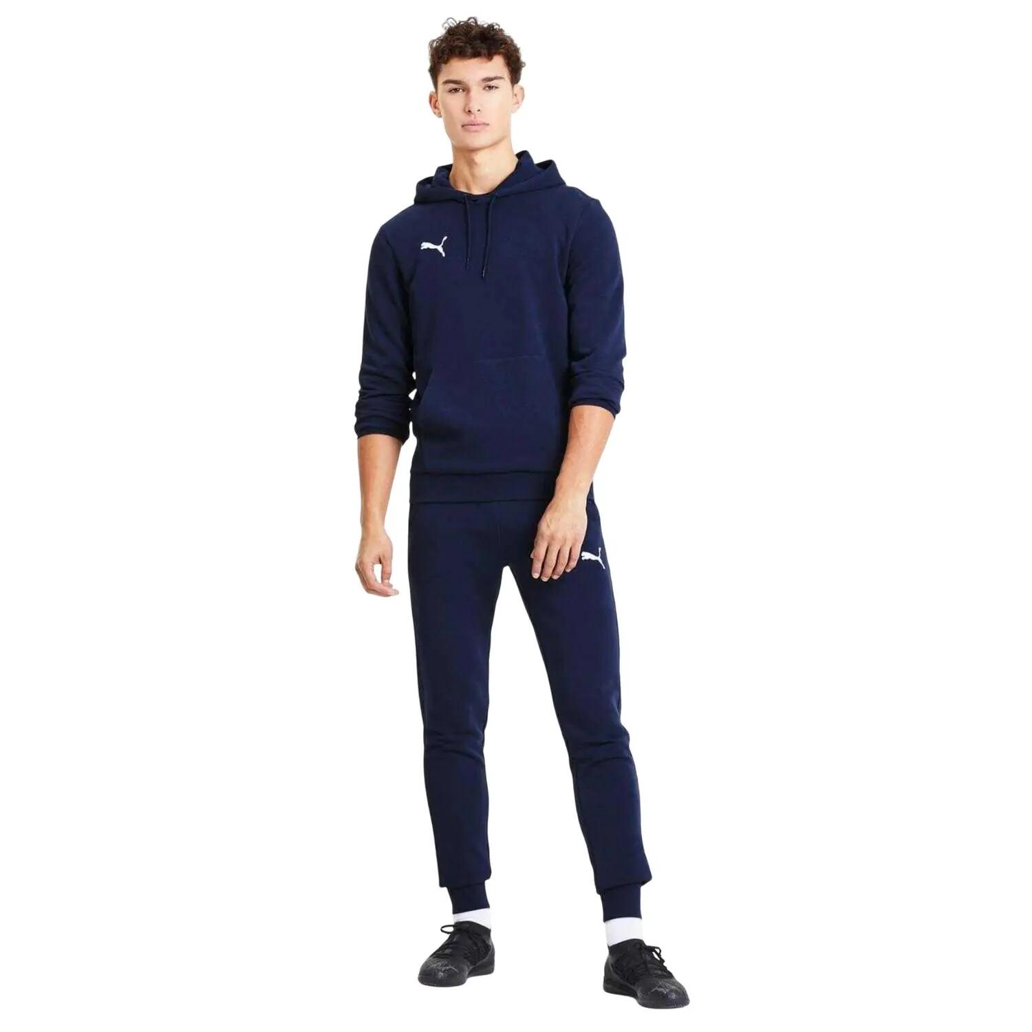 Heren TeamGoal 23 Hoodie (Marineblauw) 3/7