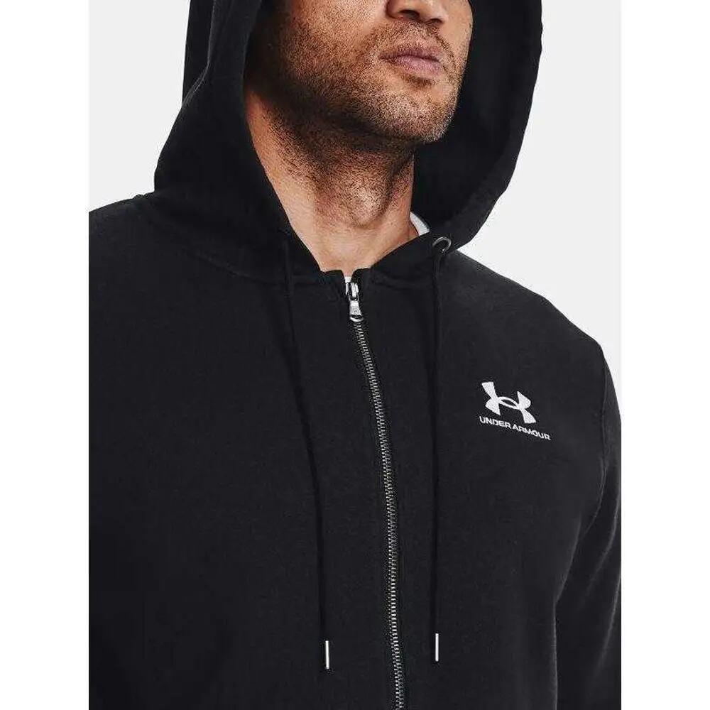 Felpa Con Cappuccio Uomo Under Armour Icon Nero 7/7