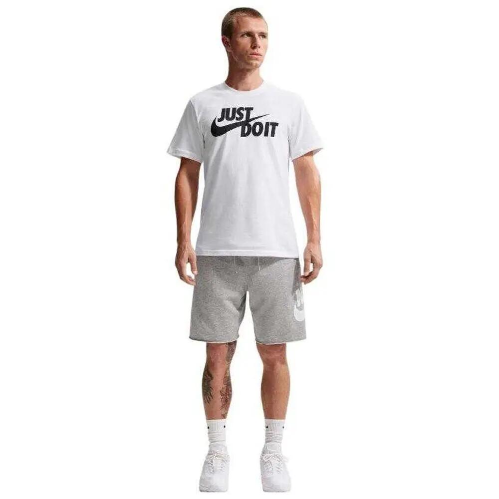 Maglietta Uomo Nike Just Do It Bianco 7/7
