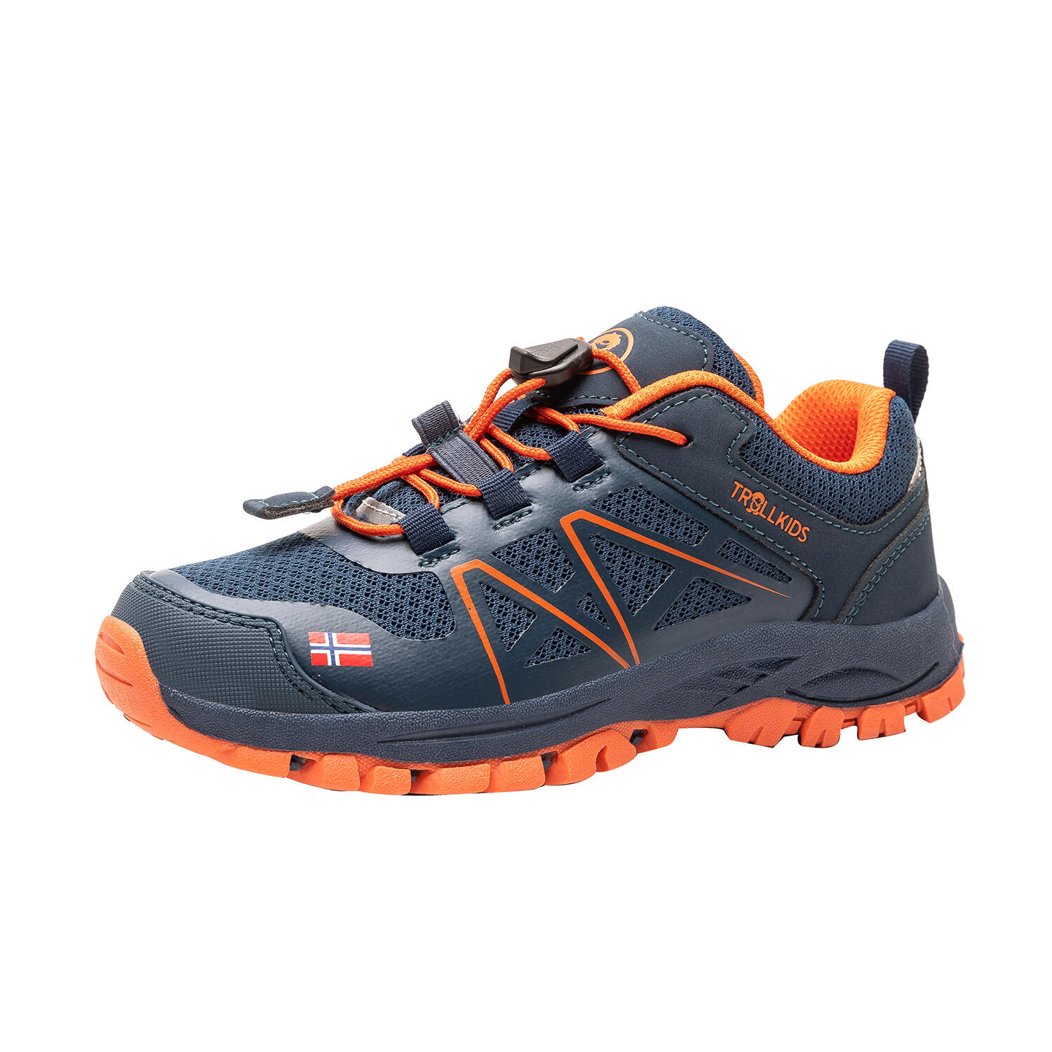 Children's hiking boots Sandefjord Breathable Mystik Blue / Orange