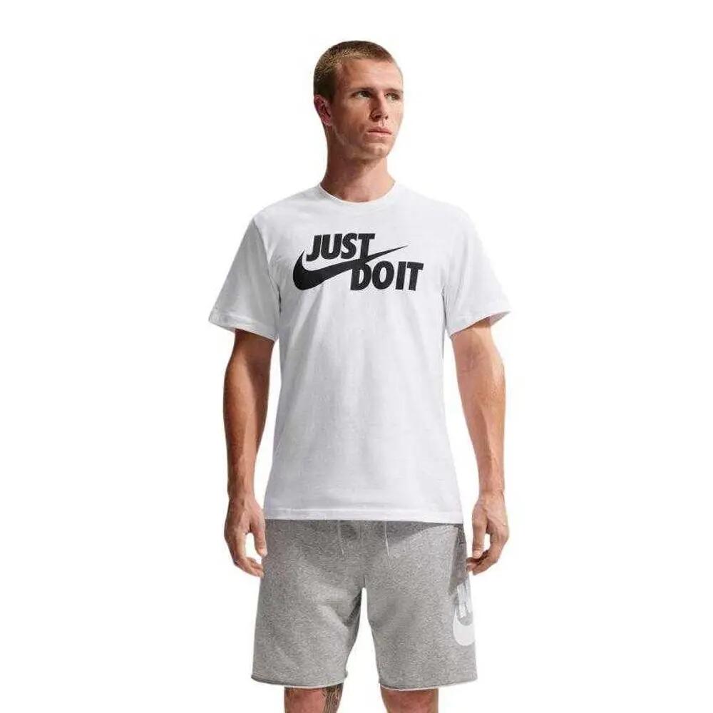 Maglietta Uomo Nike Just Do It Bianco 6/7