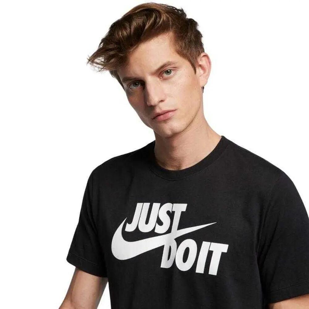 Maglietta Uomo Nike Just Do It Nero 4/7