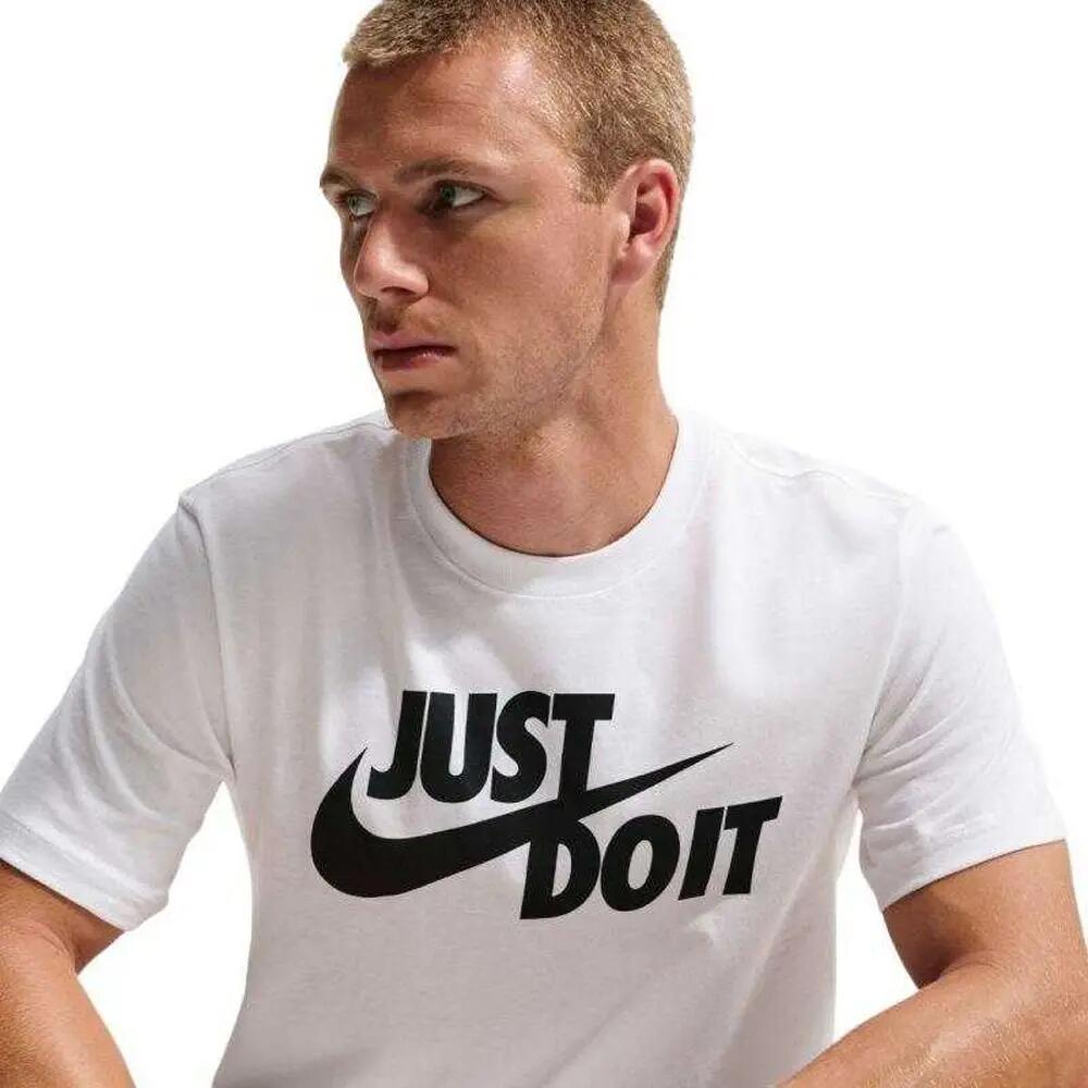 Maglietta Uomo Nike Just Do It Bianco 3/7