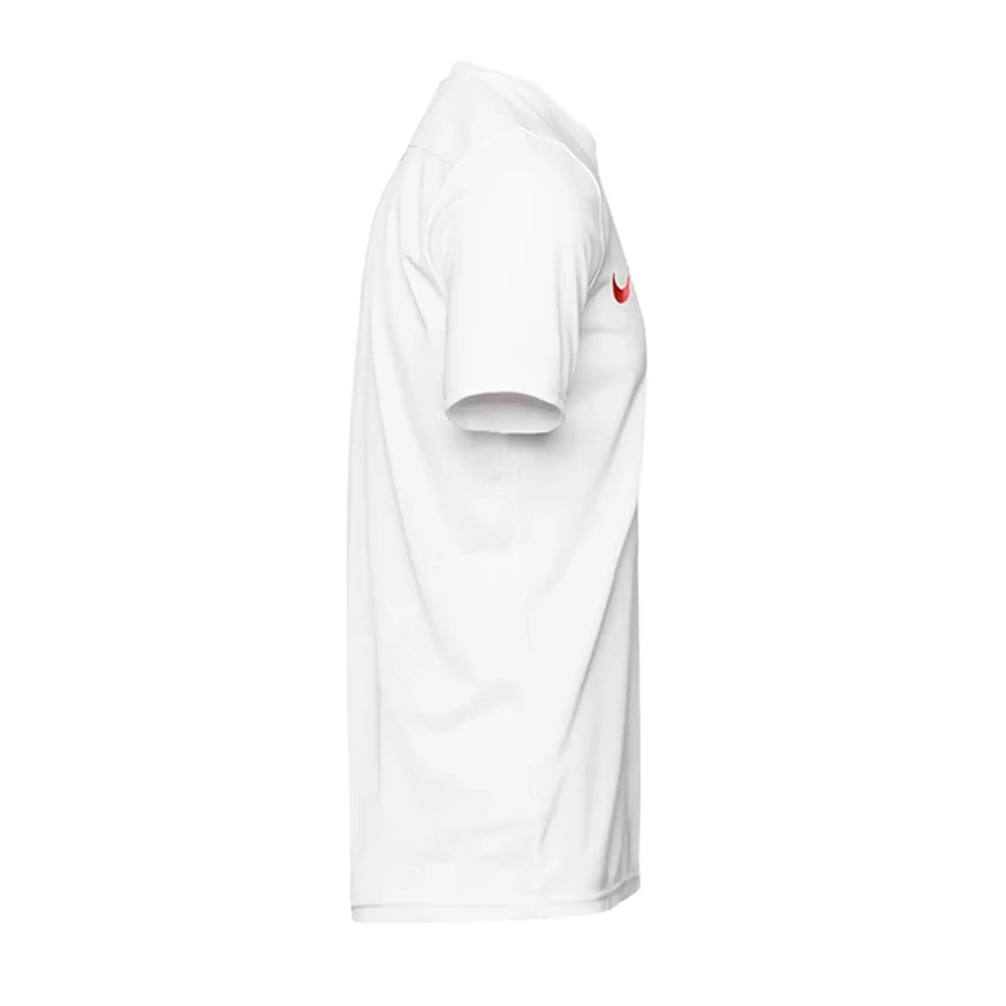 Camisola de futebol Dry Park VII para crianças e jovens (Branco / Vermelho) 3/4