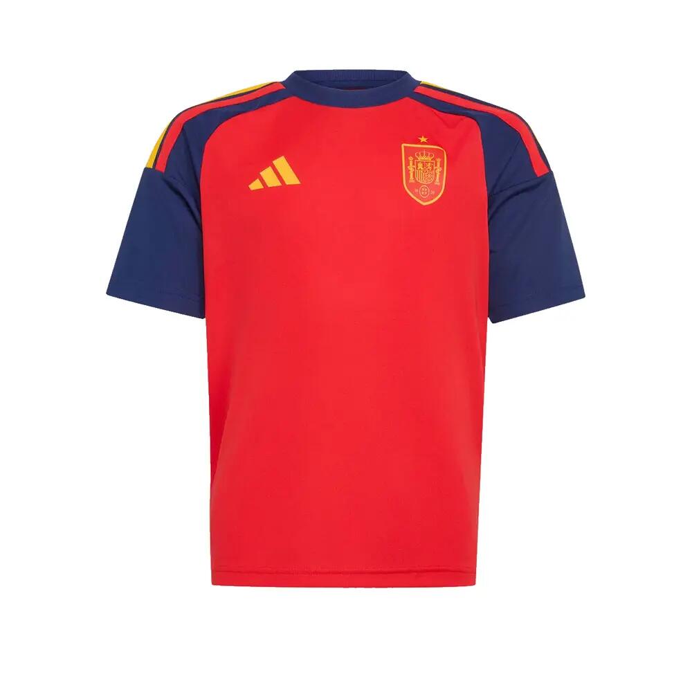 T-shirt de football adidas Espagne Fan Domicile Junior Oranje 3/5