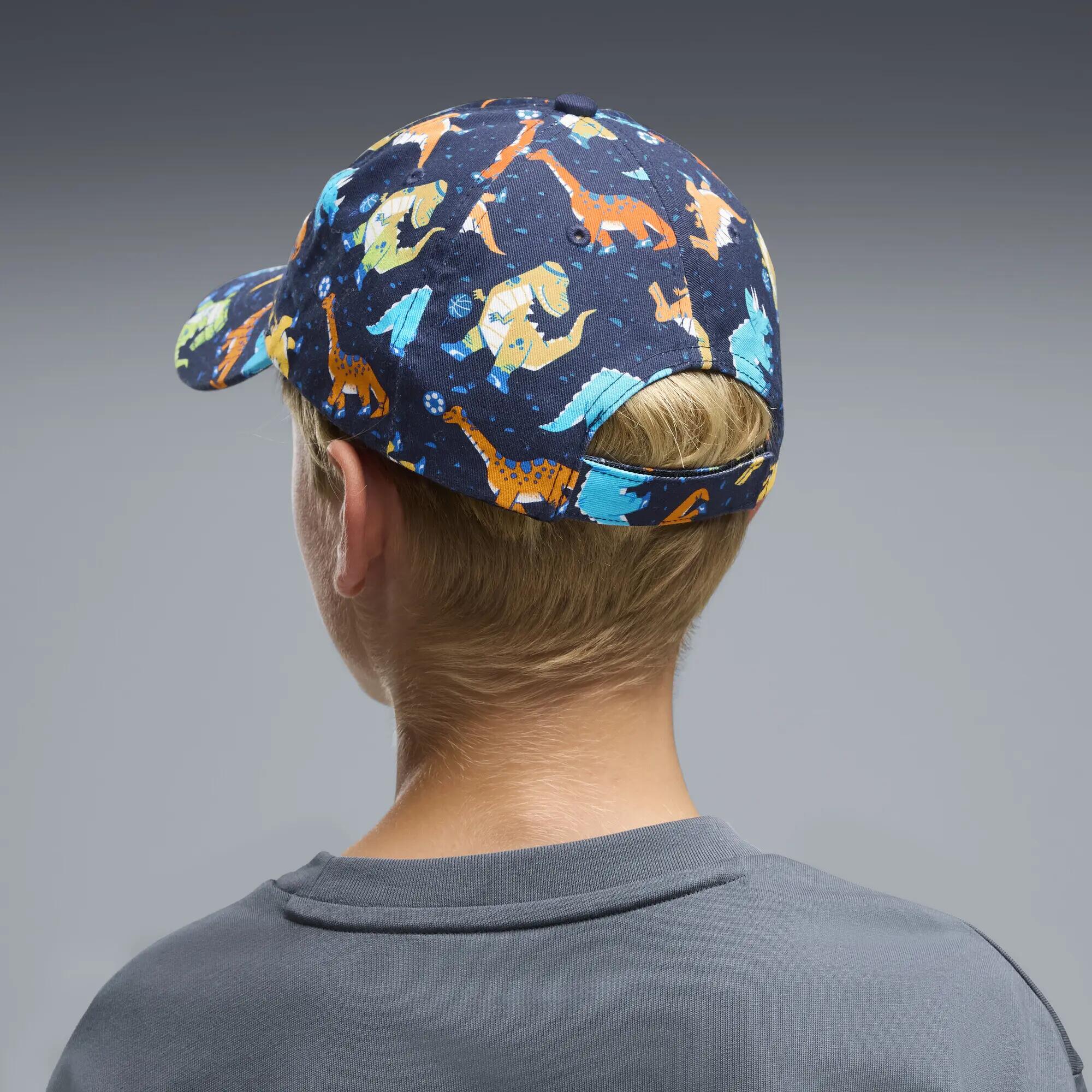 Boné de beisebol com logótipo Essentials No. 1 estampado para jovens PUMA 3/4