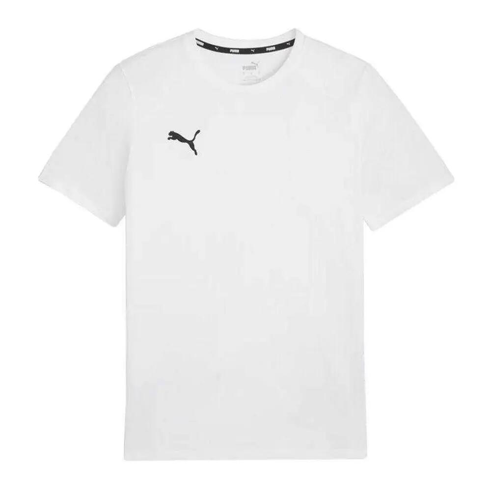 "Team Goal Casuals" TShirt für , Recycelte Baumwolle Herren Weiß 1/4