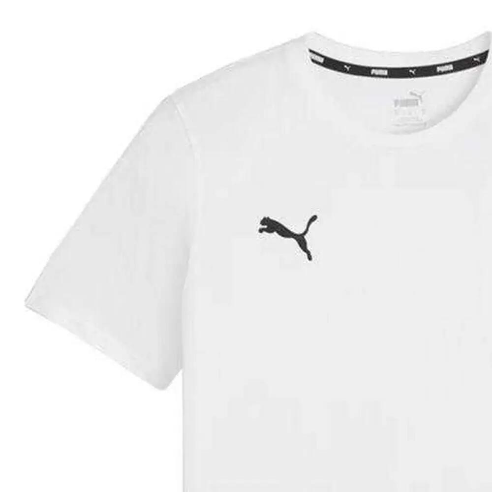 "Team Goal Casuals" TShirt für , Recycelte Baumwolle Herren Weiß 3/4