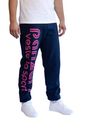 Jogging Panzeri Mixte - Uni H - Bleu Marine / Fuchsia
