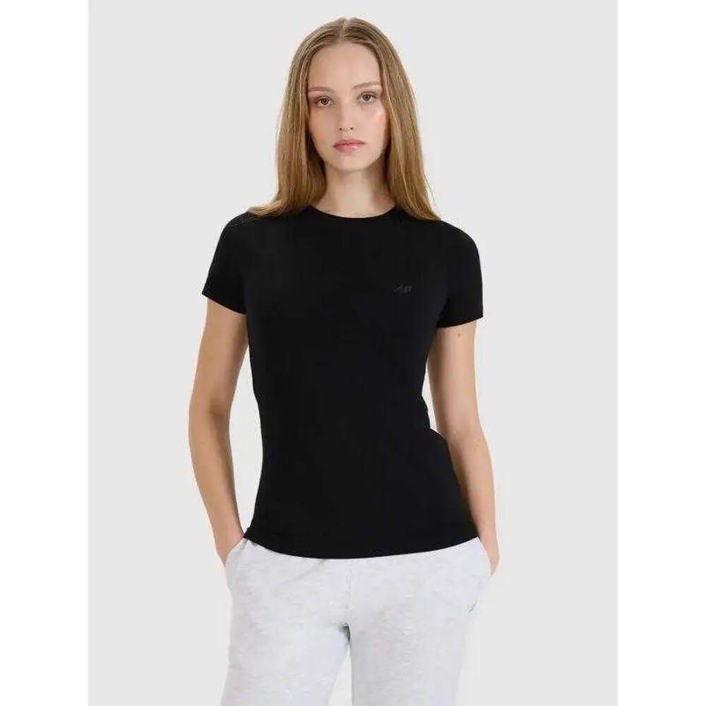 Tshirt Manches Courtes Femme (Noir) 6/7