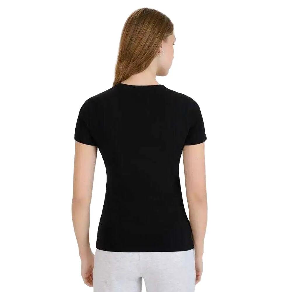 Tshirt Manches Courtes Femme (Noir) 3/7