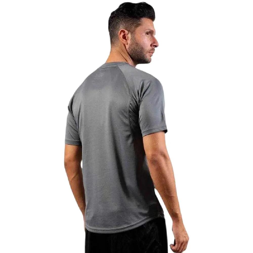"One U" Fußballtrikot für Damen Unisex Herren Grau 4/5