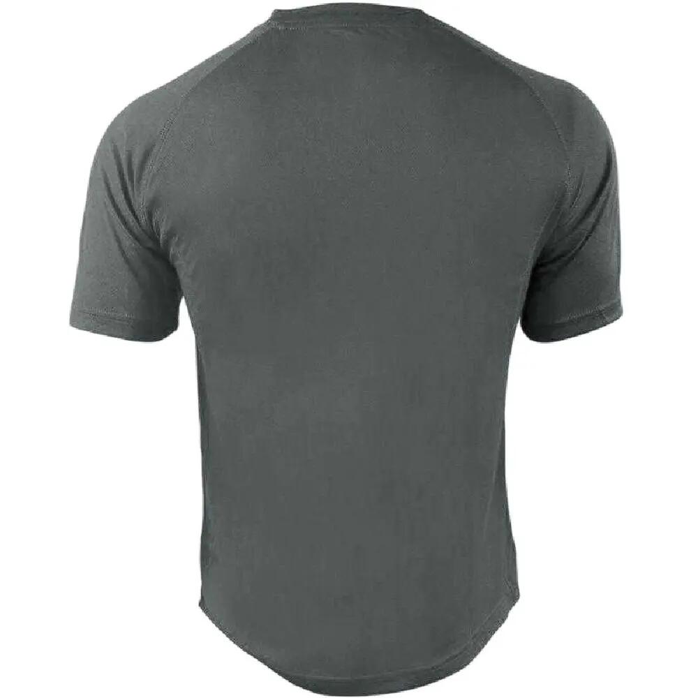 "One U" Fußballtrikot für Damen Unisex Herren Grau 3/5