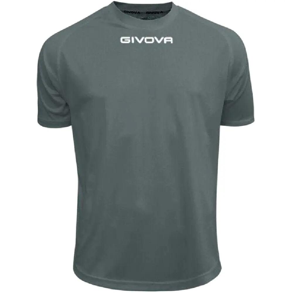 "One U" Fußballtrikot für Damen Unisex Herren Grau 2/5
