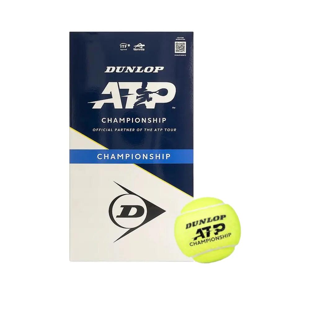 Piłki tenisowe Dunlop ATP Championship 4B 8/8